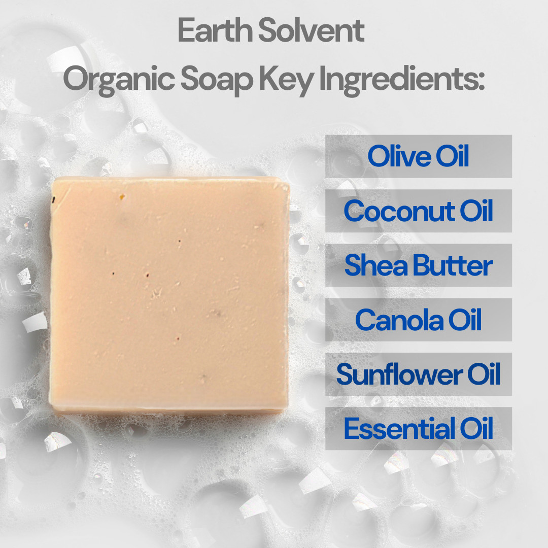 All Natural Organic Bar Soaps Cold Process Soap Made in USA 5oz each Pack of 3