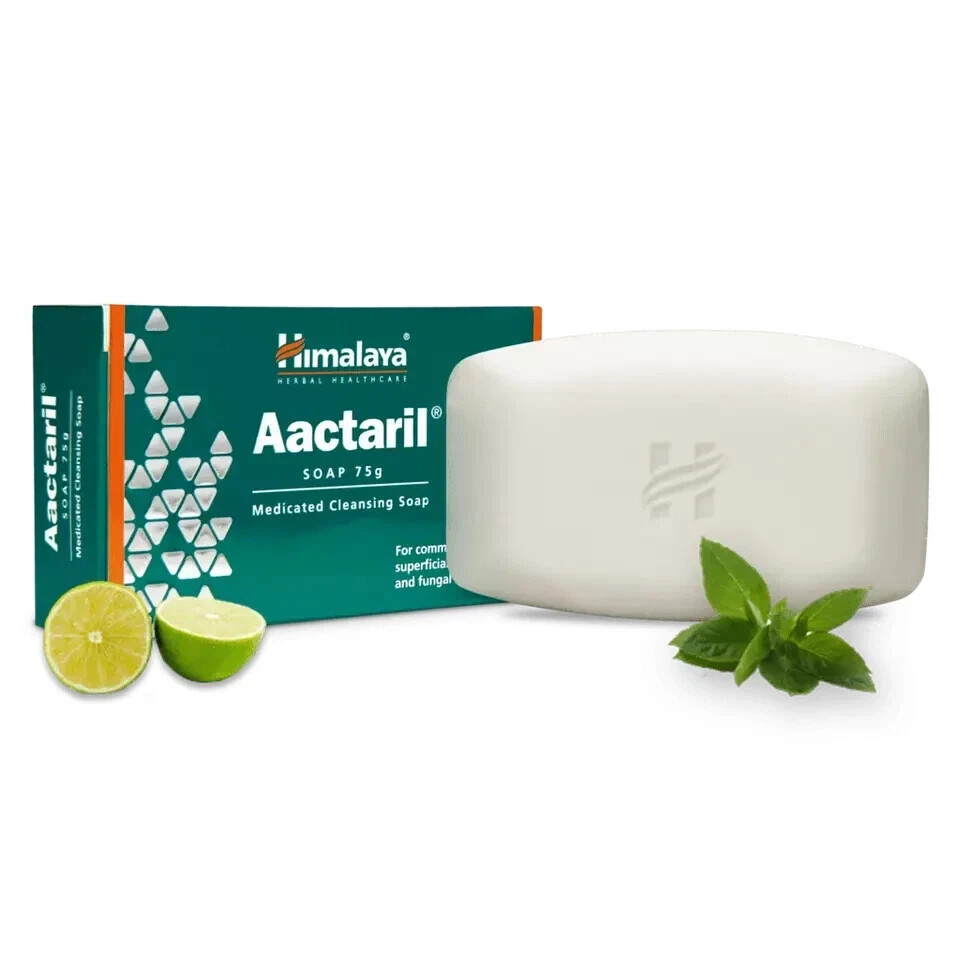 Himalaya Aactaril Soap Herbal Cleansing Care 75g x3 Pack Skin Hygiene