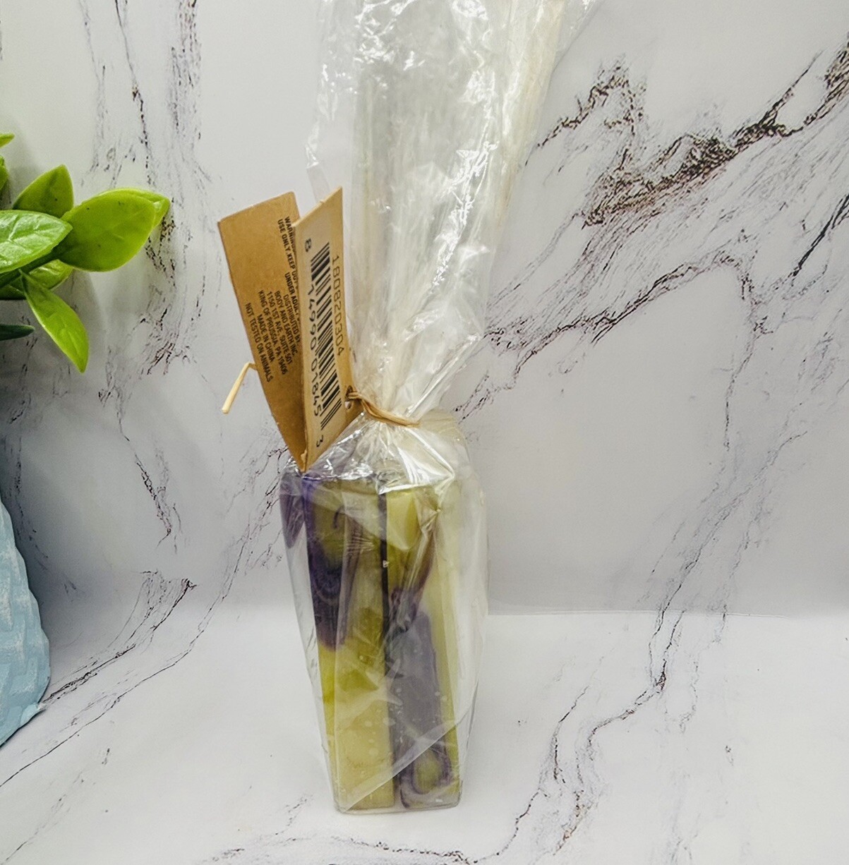 Body & Earth Lavender Sleep Potion Handmade Soap 2 Piece Bath Set New in Package