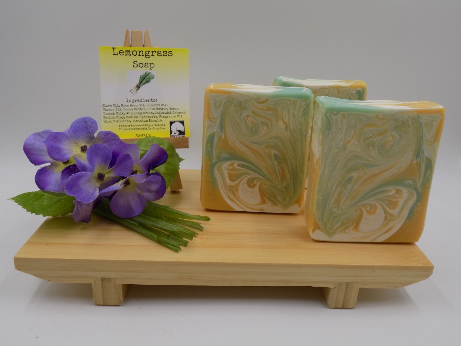Lemongrass Handmase Bar Soap