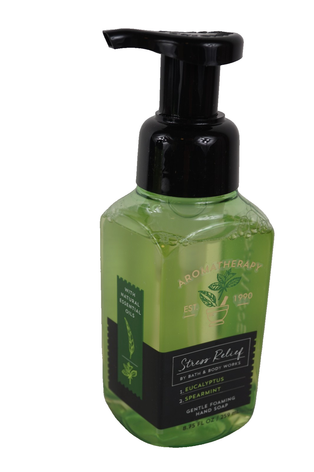 BATH & BODY WORKS AROMATHERAPY STRESS RELIEF EUCALYPTUS SPEARMINT HAND SOAP