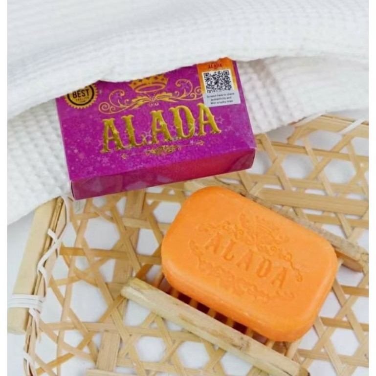2x ALADA Soap Natural Instant Whitening Premium 10x Richer Formula Face Body160g