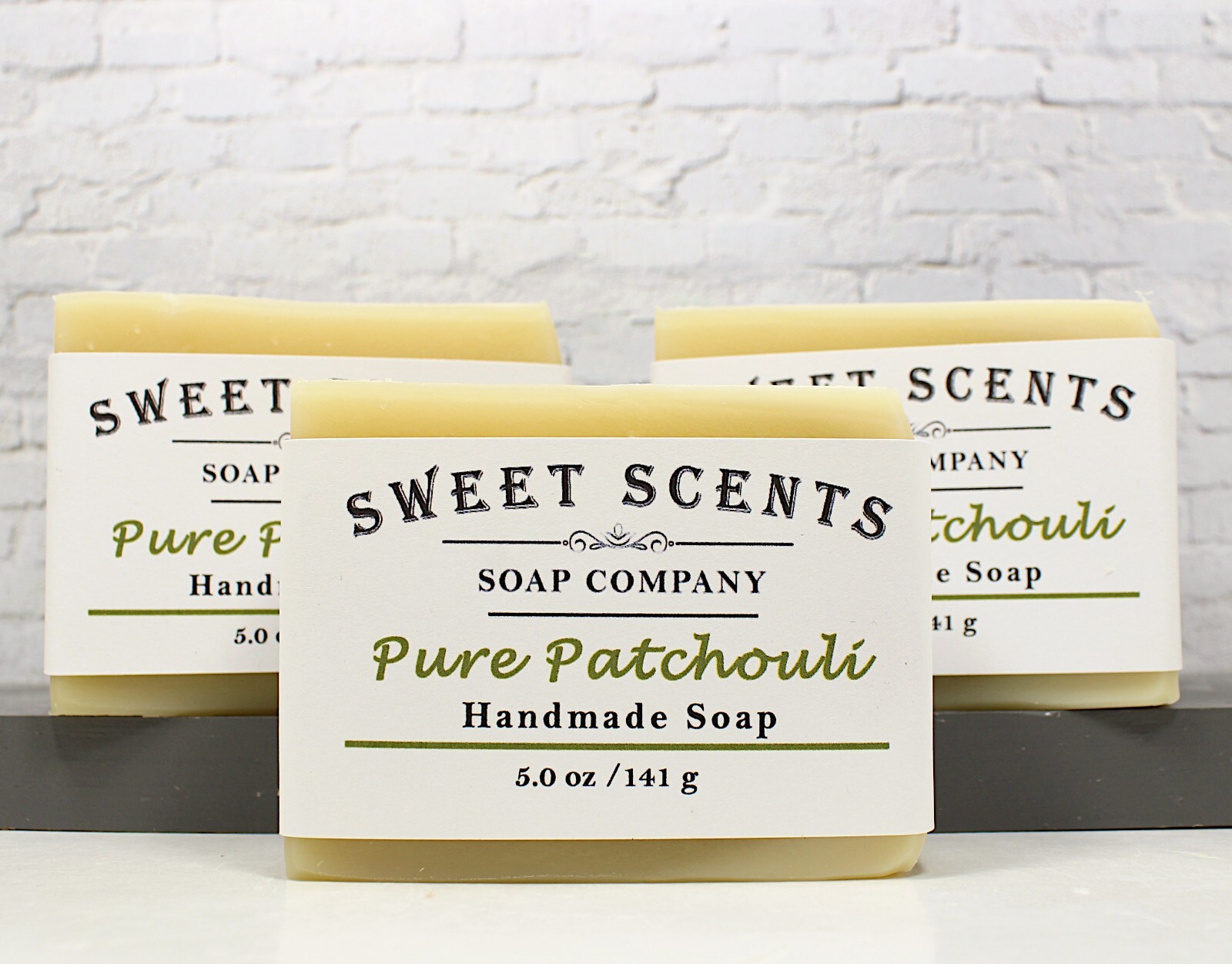 Pure Patchouli Soap – Handmade, Natural, Cold Process, Essential Oil Soap