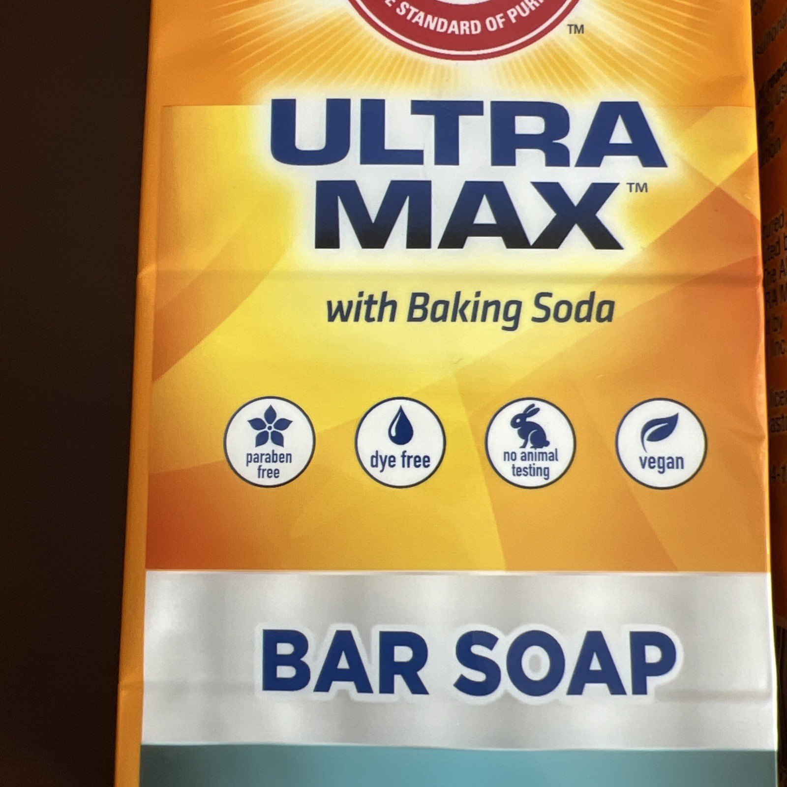 2 – Arm & Hammer Ultra Max Bar Soap with Baking Soda Cool Water Scent 8 Packs