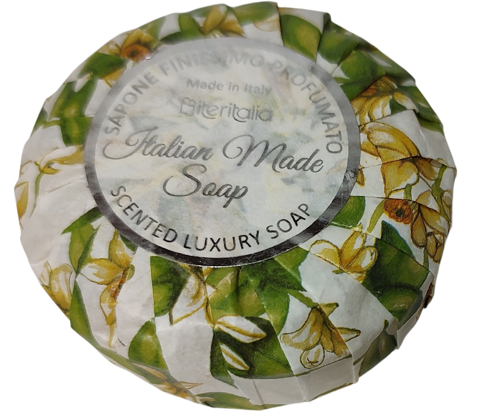 Iteritalia Italian Made Soap Honeysuckle Scented Sapone Finissimo Set of Three