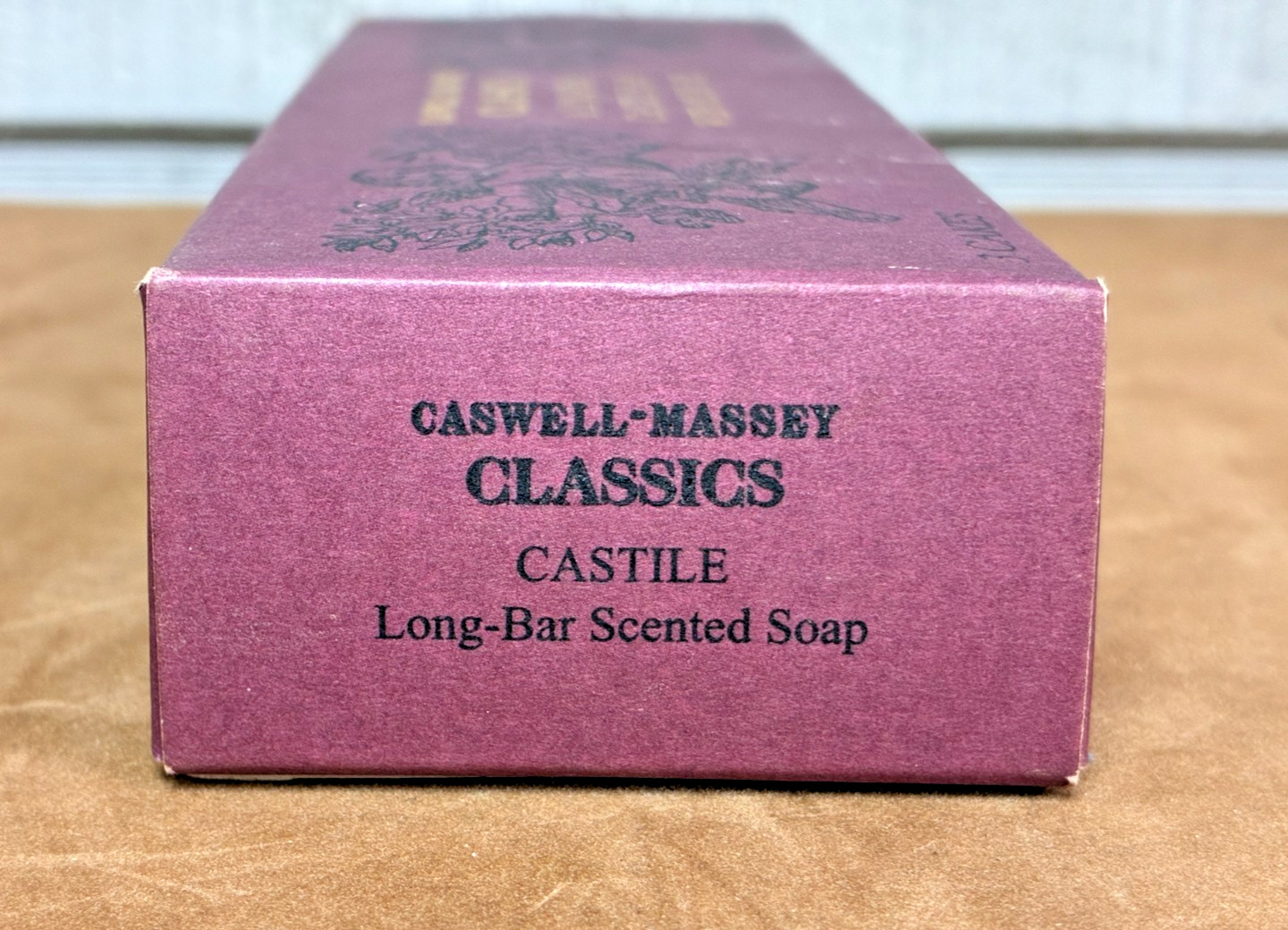 CASWELL-MASSEY Classics Long Bar Castile Soap w/Olive Oil ~ 3 Cakes ~ NOS