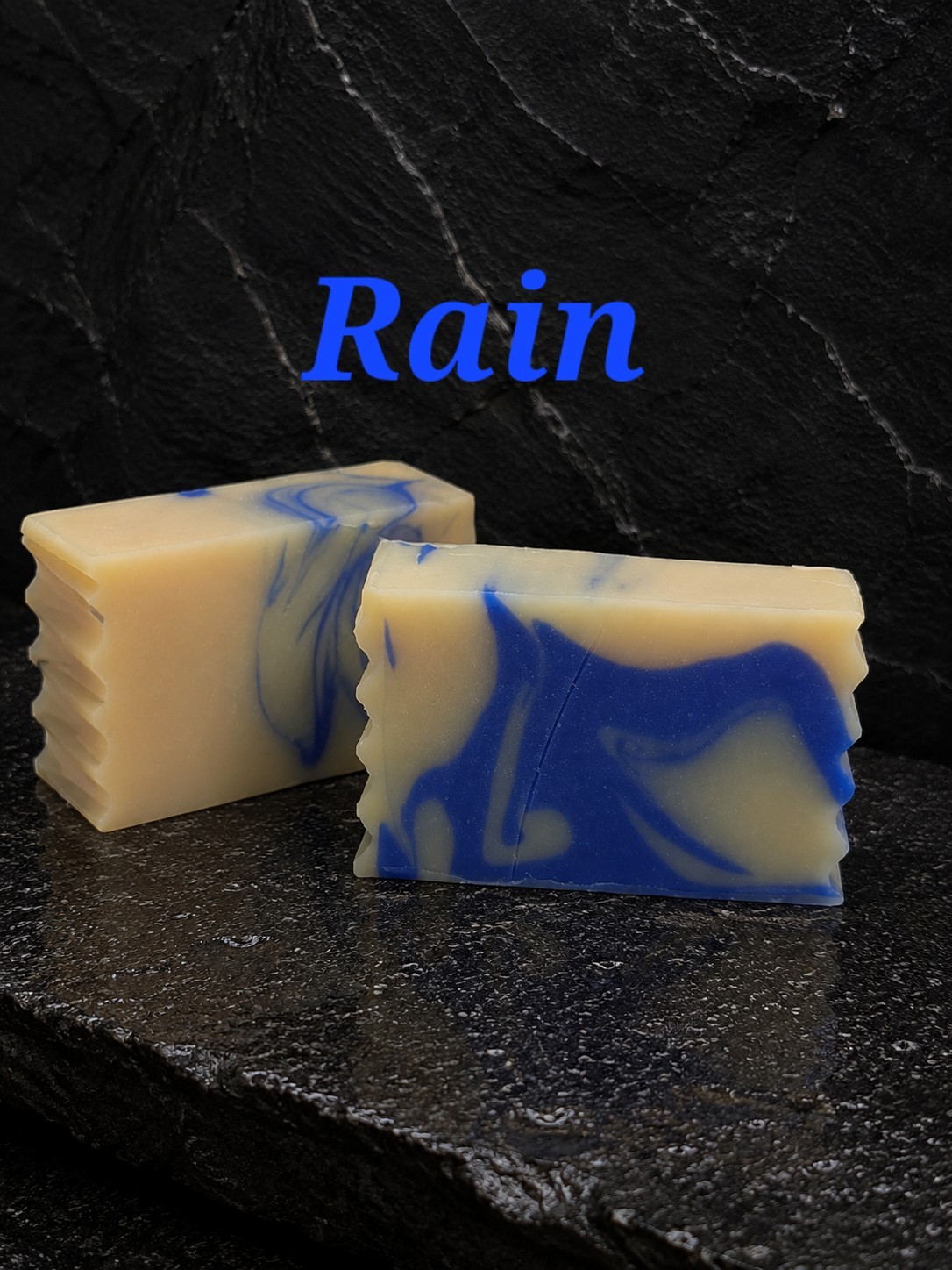Fresh Rain Goat Milk Soap Handmade Moisturizing Body Bar Clean Fresh Scent 5 oz