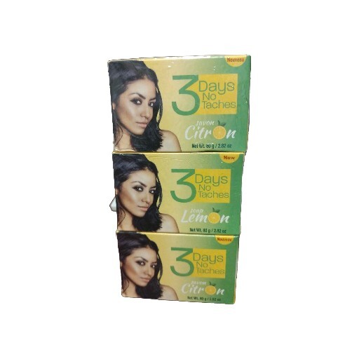 3 Days No Tactes Lemon Soap (80g/ 2.82oz Each) Pack Of 2