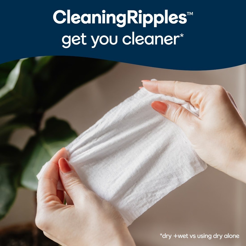 Flushable Wet Wipes Ultra Fresh Scent 2 Flip-Top Packs