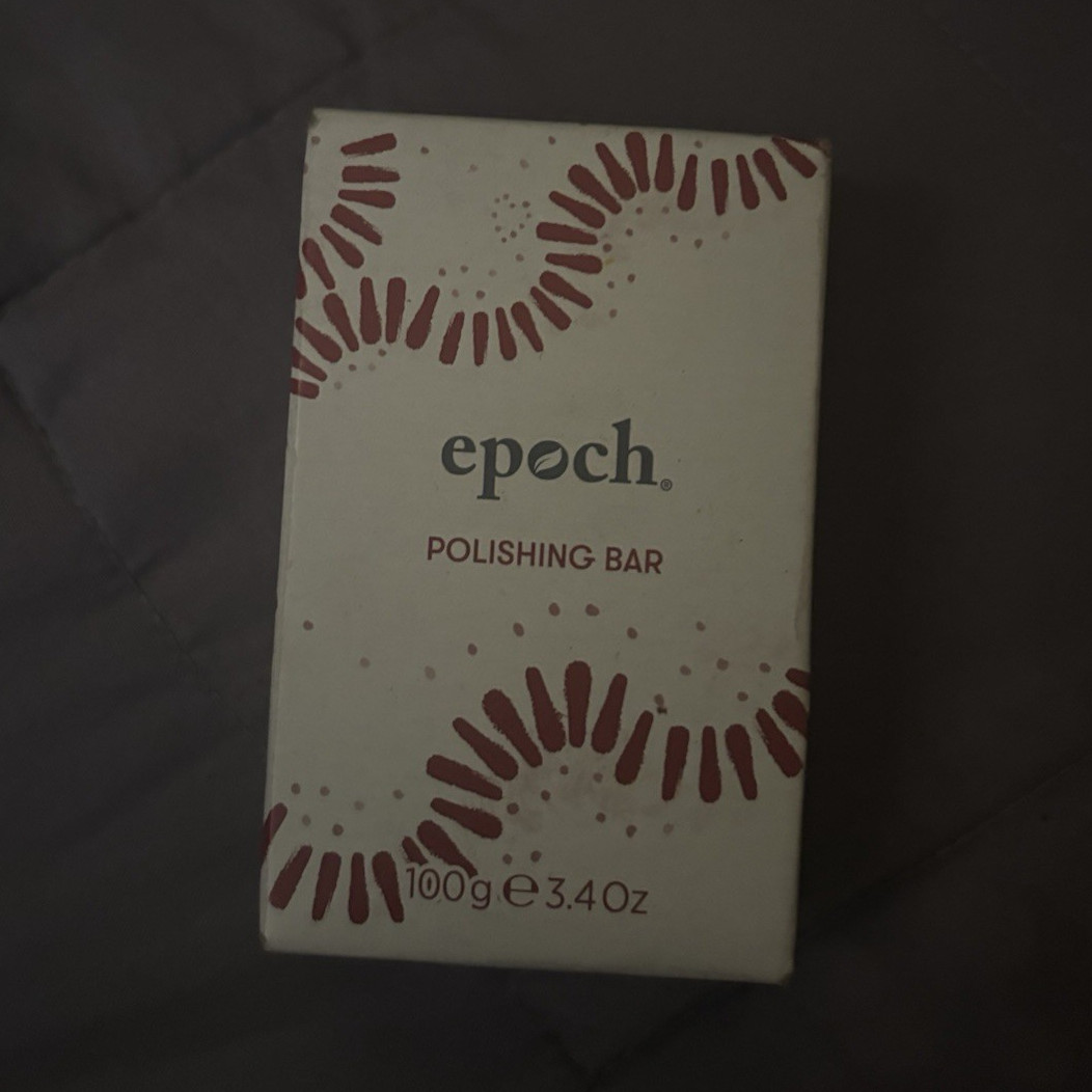 epoch Polishing Bar 100g 3.4oz White Unisex Rectangular Body Soap