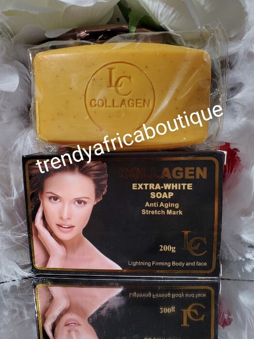 Collagen Extra WHITE SOAP. Lightening Face & Body. Filipino & Egyptian PowderX 1
