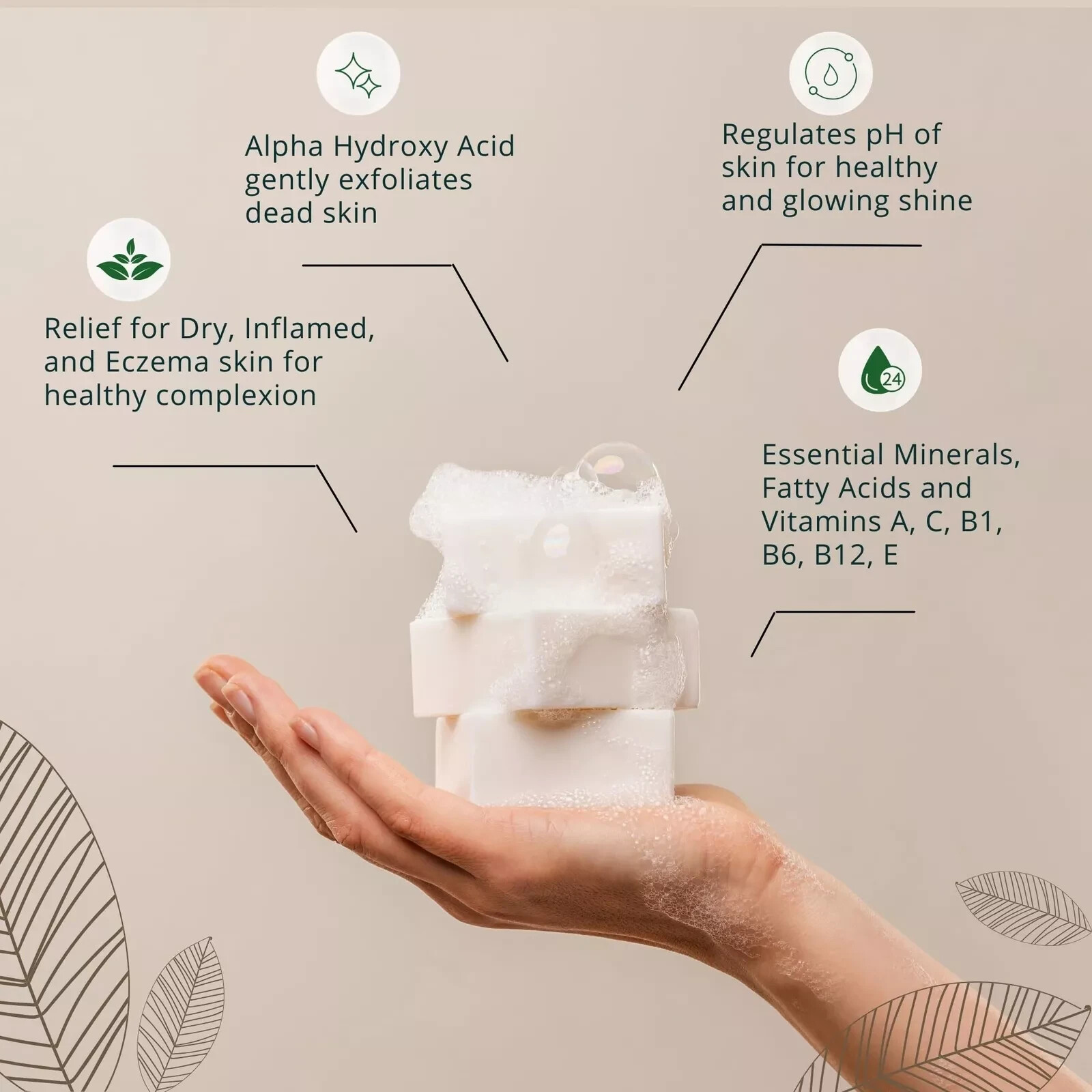CLOUDSOAP GOAT MILK SOAP BARS [3 BARS]-FOR DRYSKIN,EZCENIA EXP. 1/2027