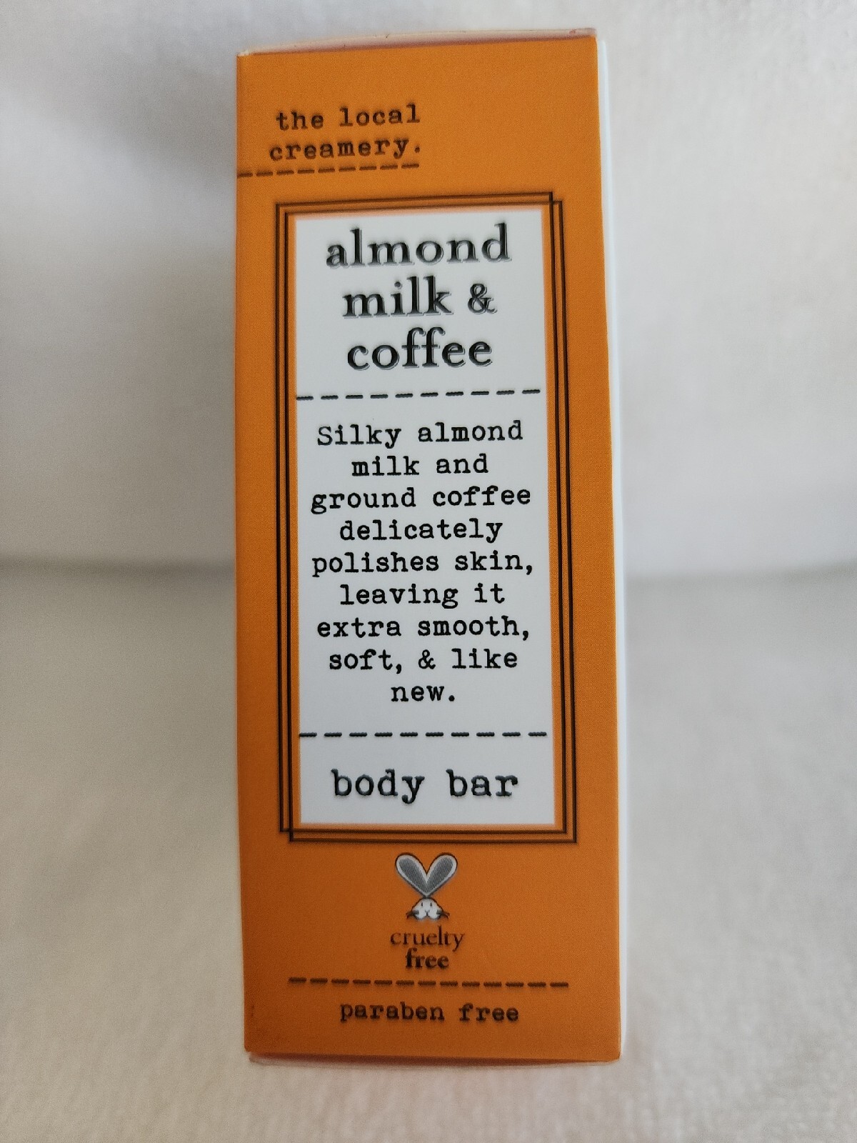 Local Creamery Body Bar ALMOND MILK & COFFEE With Body Polishing Coffee Grounds