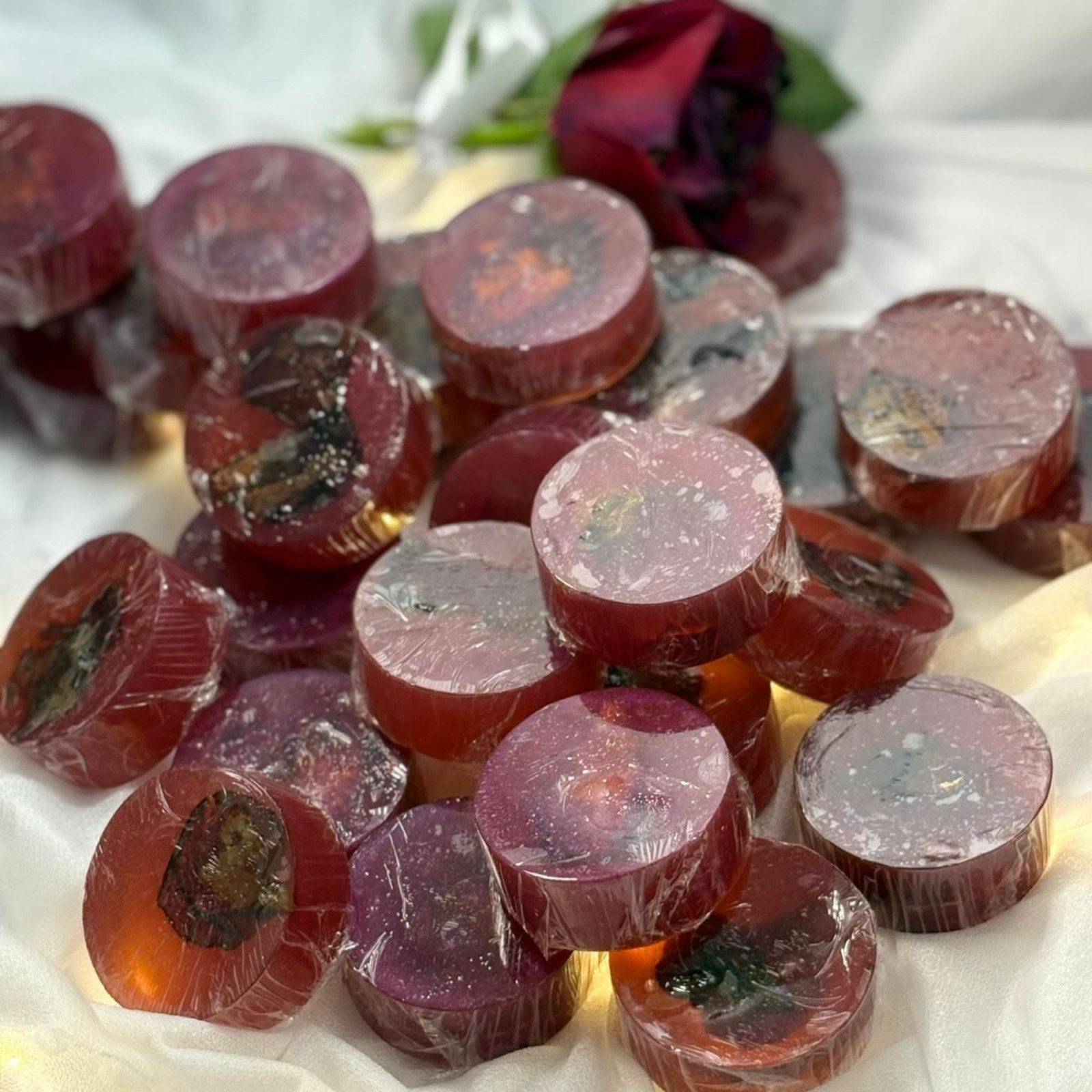 Handmade Rose Soap Bar Natural Moisturizing Floral Soap Gift for her Spa Gift