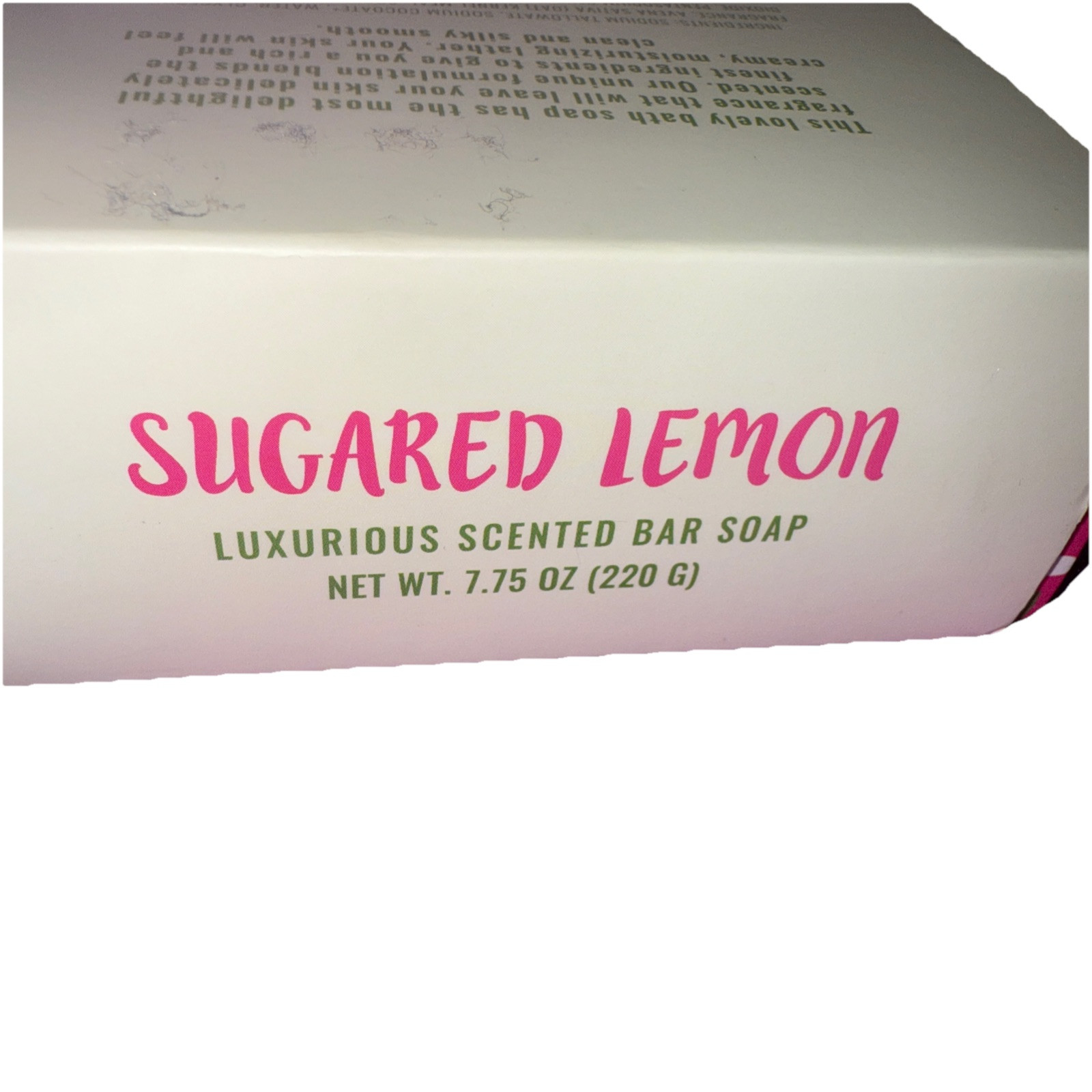 COMMONWEALTH SOAPS & TOILETRIES🇺🇸SUGARED LEMON 🍋LUXURIOUS SCENTED SOAP 7.75oz
