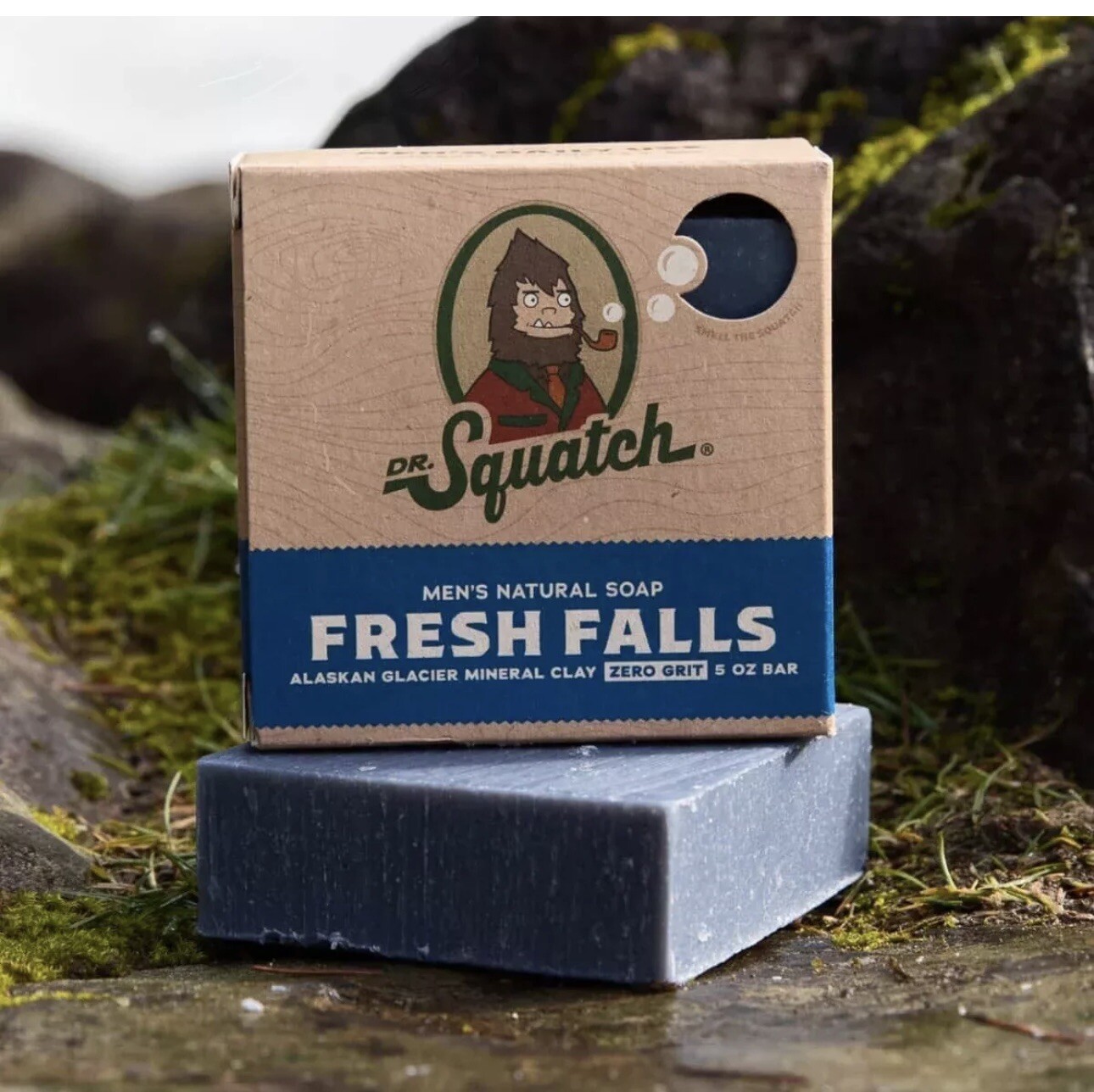 Dr. Squatch 5 oz. Fresh Falls Bar Soap