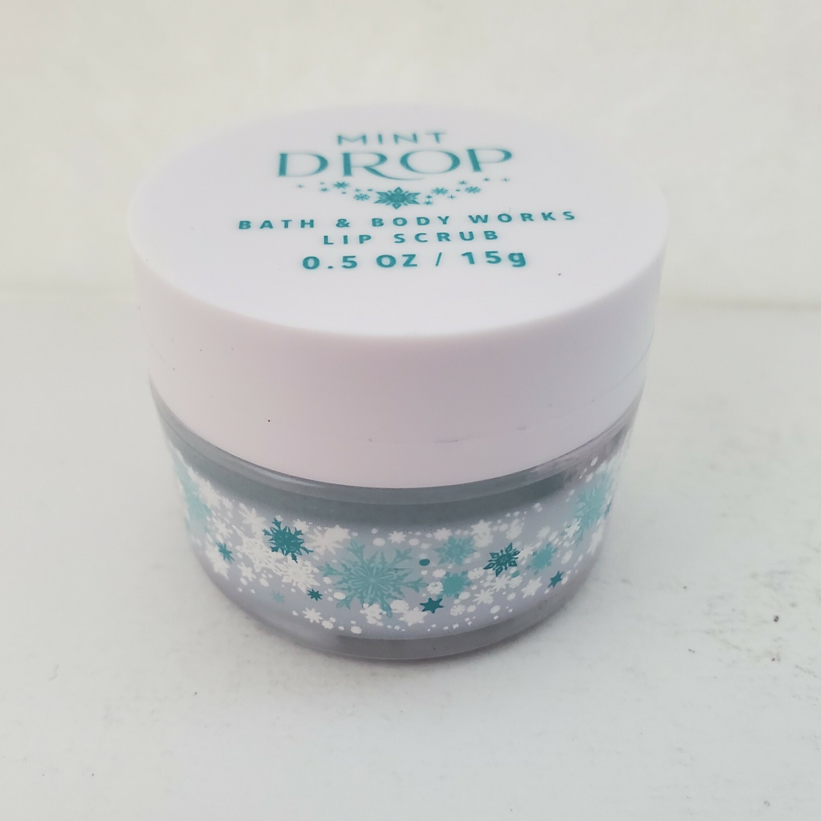 3 Pack – Bath & Body Works MINT DROP Lip Scrub 0.5oz/15 g Each NEW FREE SHIPPING