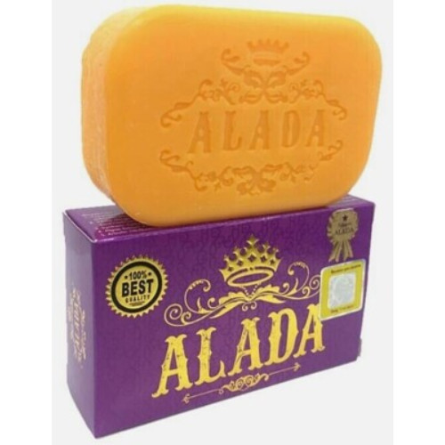 Alada Whitening Soap Natural Extract Face & Body Naturally Brightening 160g