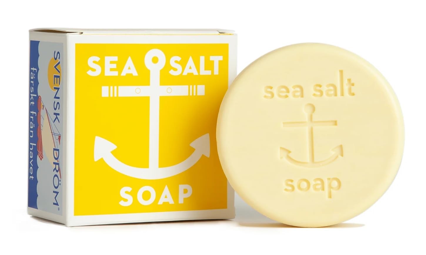 Kalastyle Swedish Dream Sea Salt Summer Lemon Soap | 4 Ounce (Pack of 1)