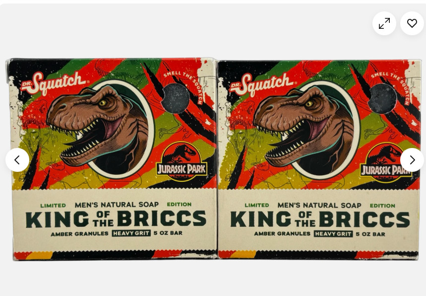 king of briccs dr squatch- 2 pack