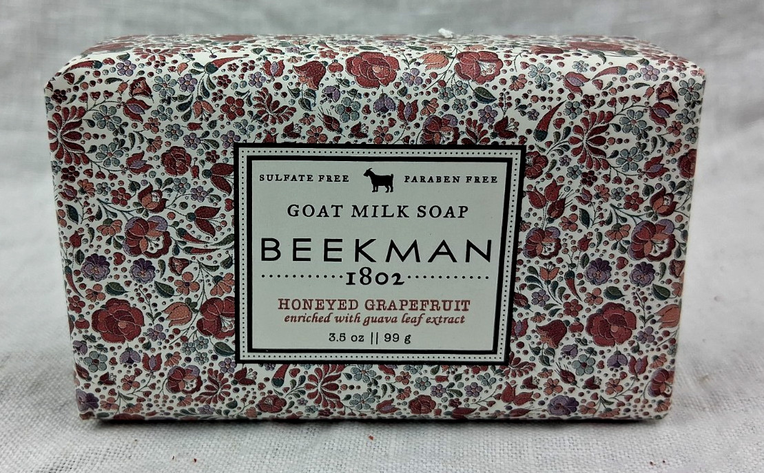 Assorted Beekman Goat Milk Soaps 5 bars 3.5 oz