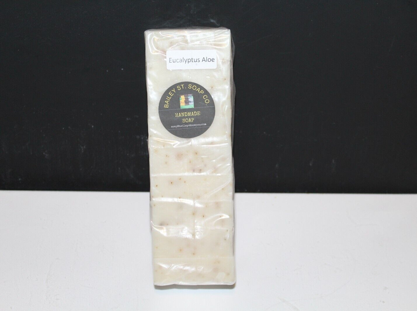 Eucalyptus Aloe Handmade soap loaf precut 9 Bars