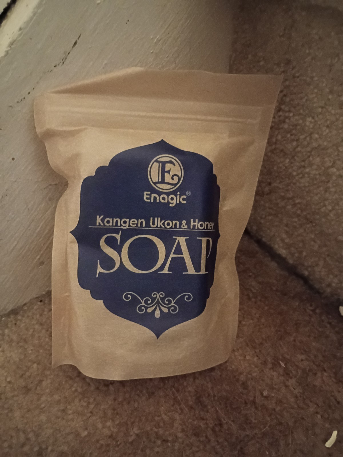 Enagic Kangen Ukon Soap Single Piece Traditional Natural Ingredients Honey NEW
