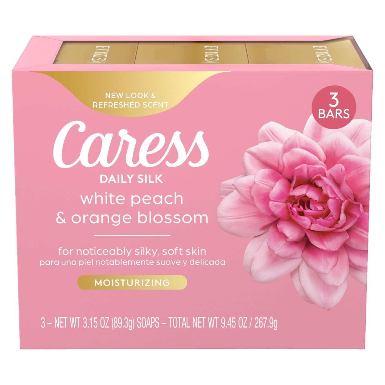 Beauty Bar Soap for Noticeably Silky Soft Skin Daily Silk Extract and Floral Oil