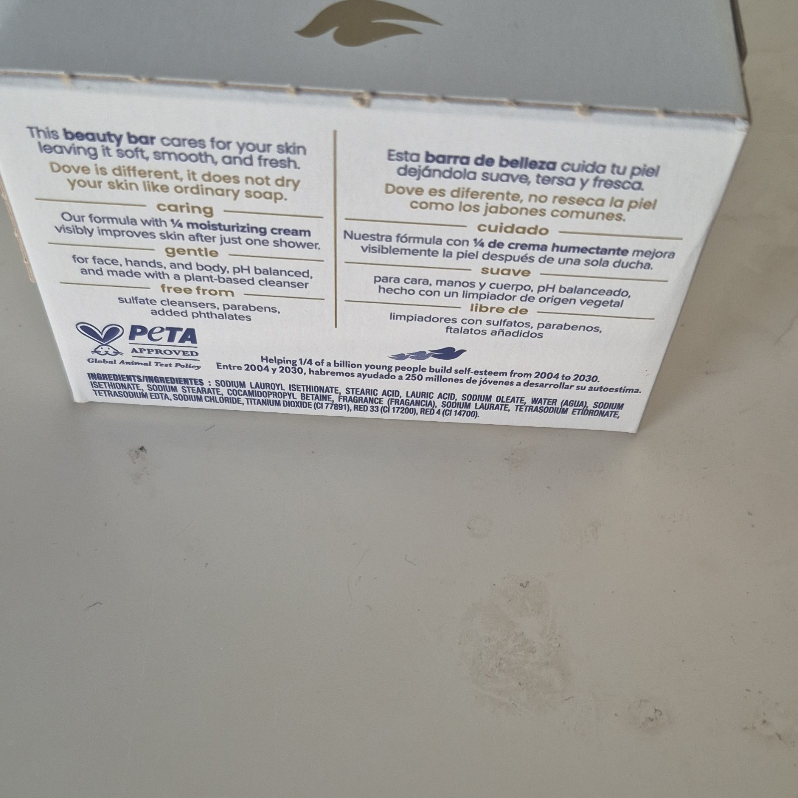 Dove Beauty Bar Moisturizing Rose Scent Pink Travel Size Soap 2.64 oz