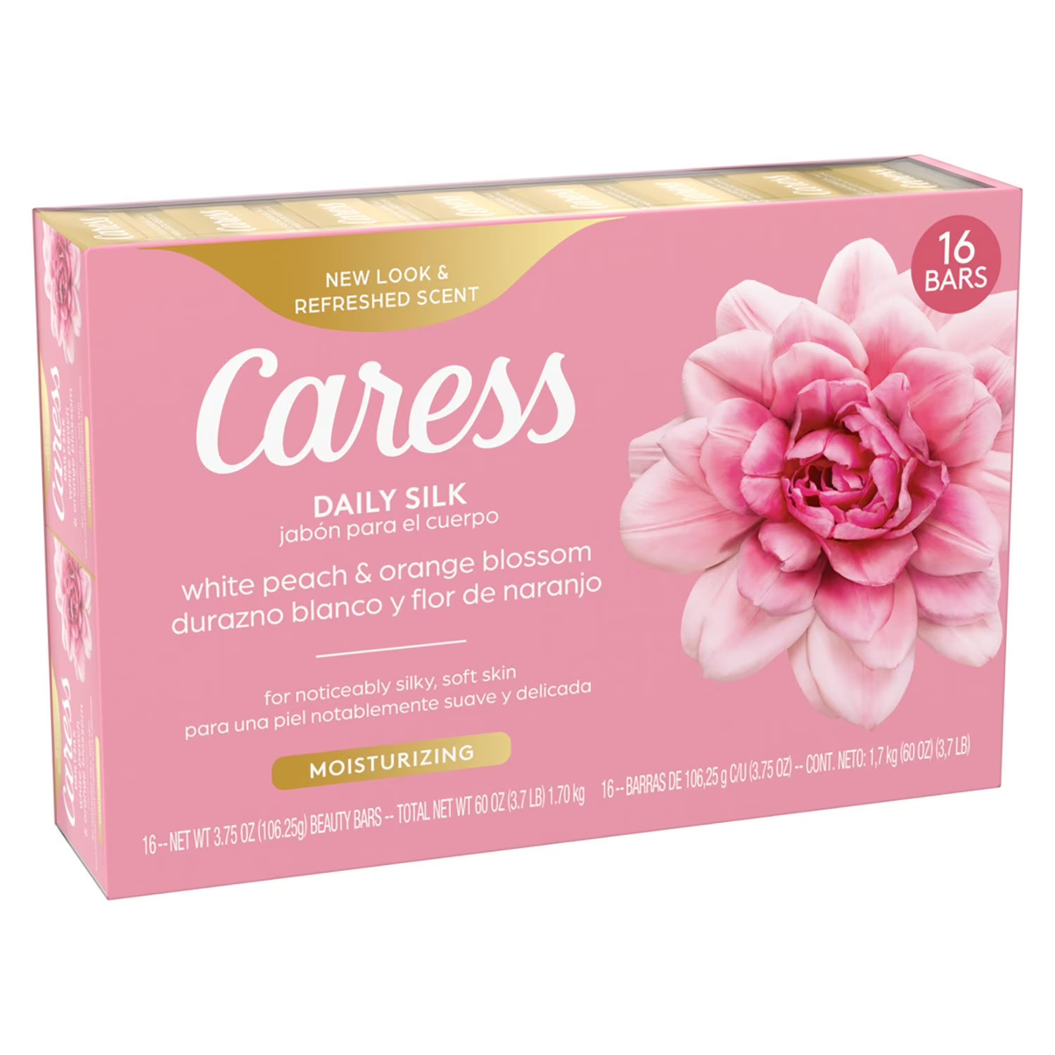Caress Silkening Daily Silk Beauty Bar (3.75 oz., 16 count) Great Price