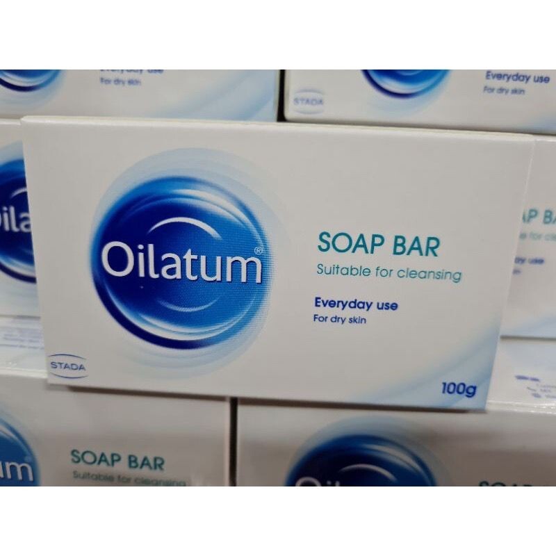 OILATUM SOAP BAR MOISTURISING EVERYDAY USE HYDRATING CLEANSING 3 X 100 G
