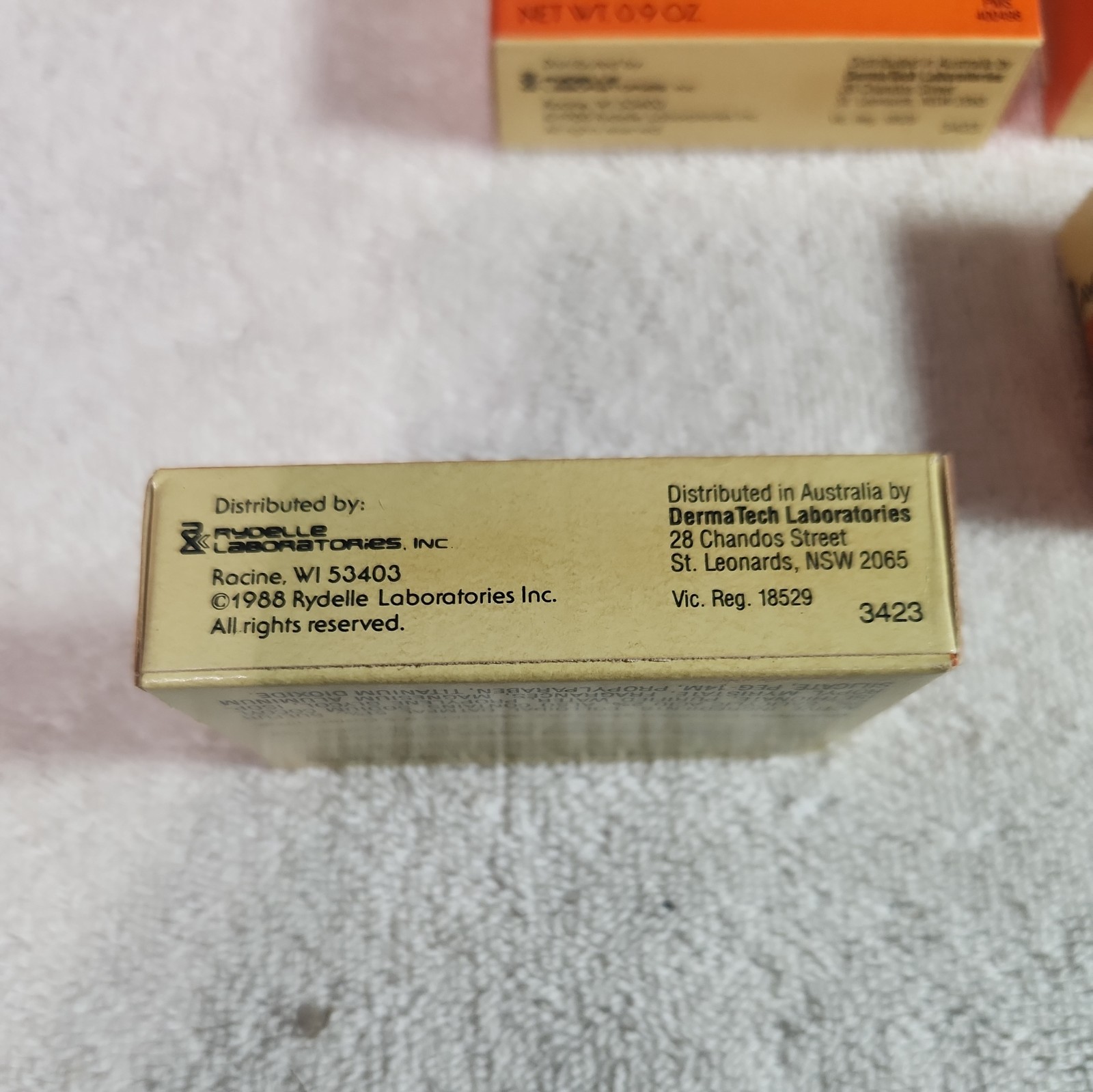 VINTAGE AVEENO Cleansing Bar trial size .9oz For Acne Prone Skin 8 pk bundle