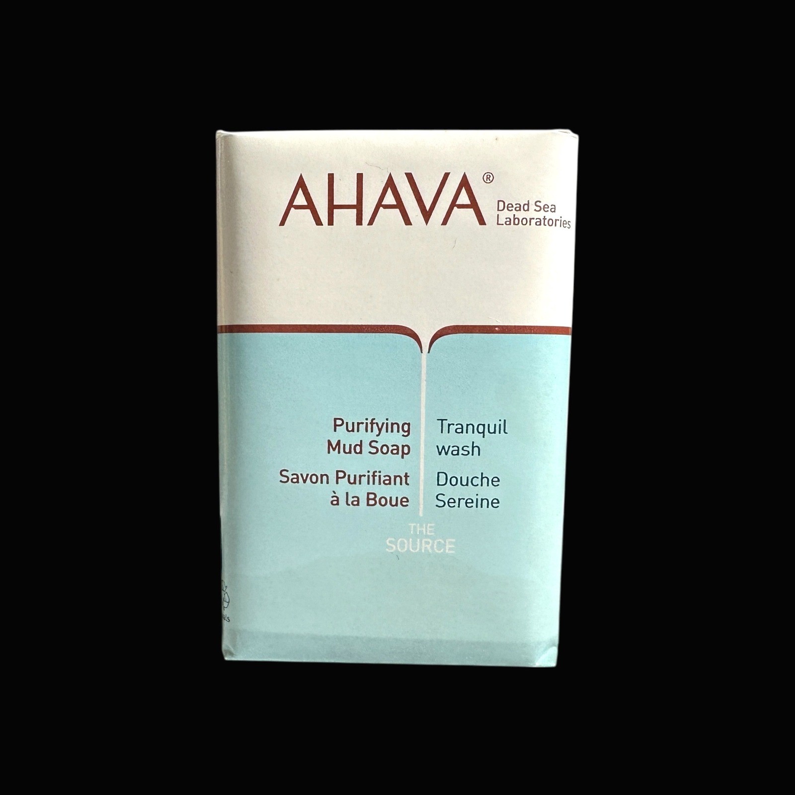 Ahava Dead Sea Purifying Mud Soap 3.4oz 100g Bar for Normal to Oily Skin New