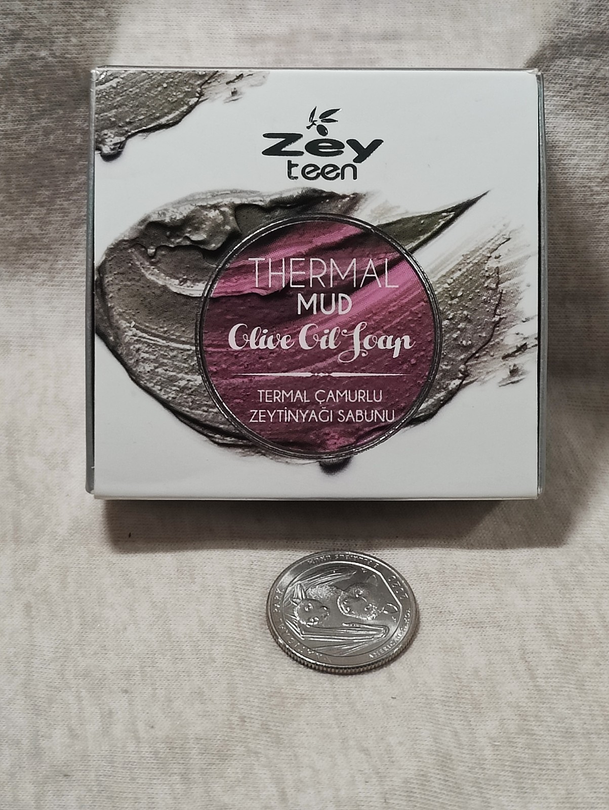 Zey Teen Thermal Mud Olive Oil Soap 3.38 oz