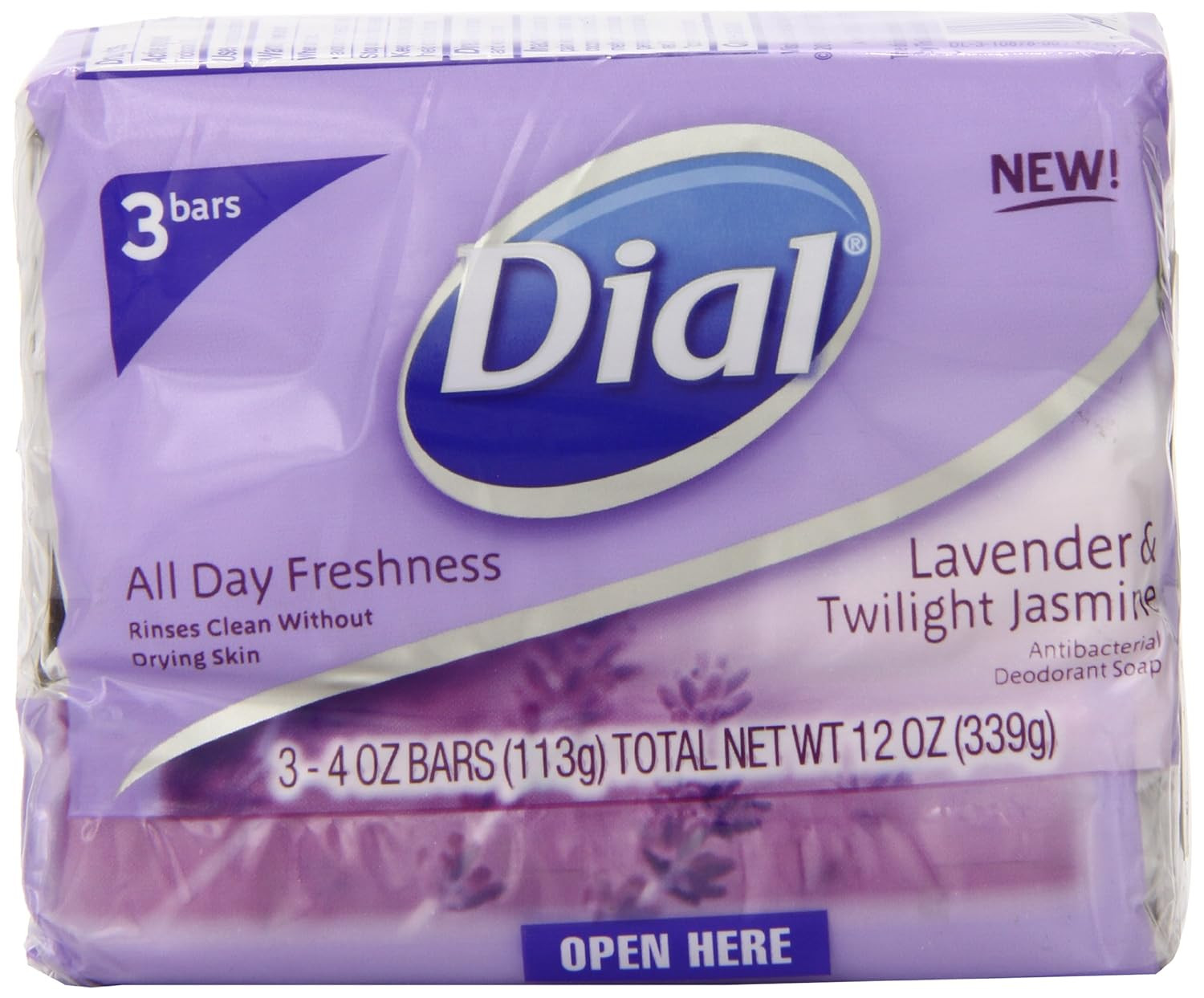 Antibacterial Deodorant Soap Lavender & Twilight Jasmine – 3 CT