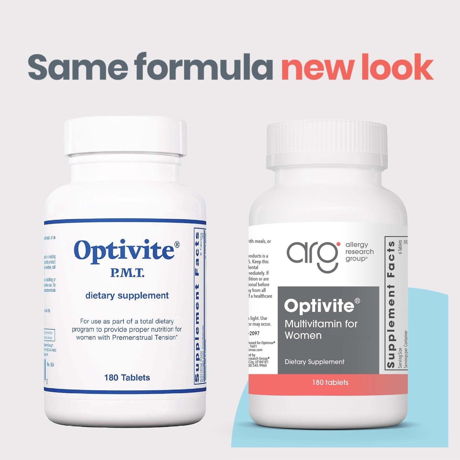 Optimox Optivite – PMS Support Supplement for 180 count (Pack of 1), Standart
