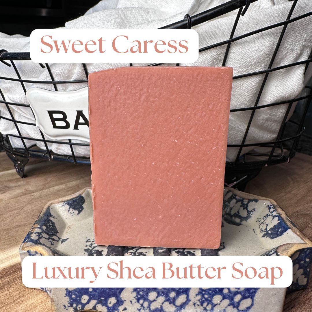 Luxury Handmade Shea Butter Soap 5 oz – Six Options – No Palm Oil or Phthalates