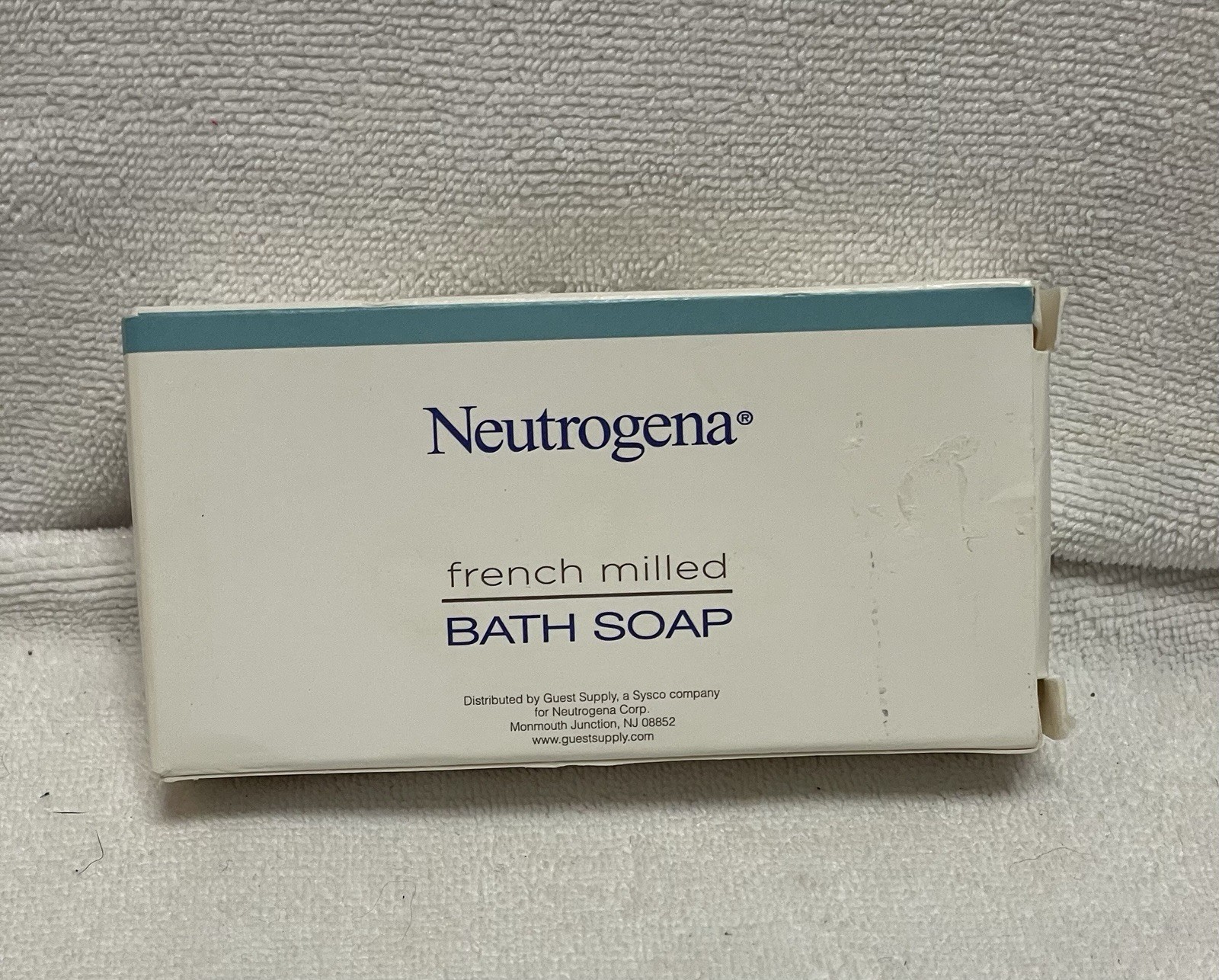 Travel Bar Neutrogena French Milled Bath Soap 1.2 oz New in Box Unused