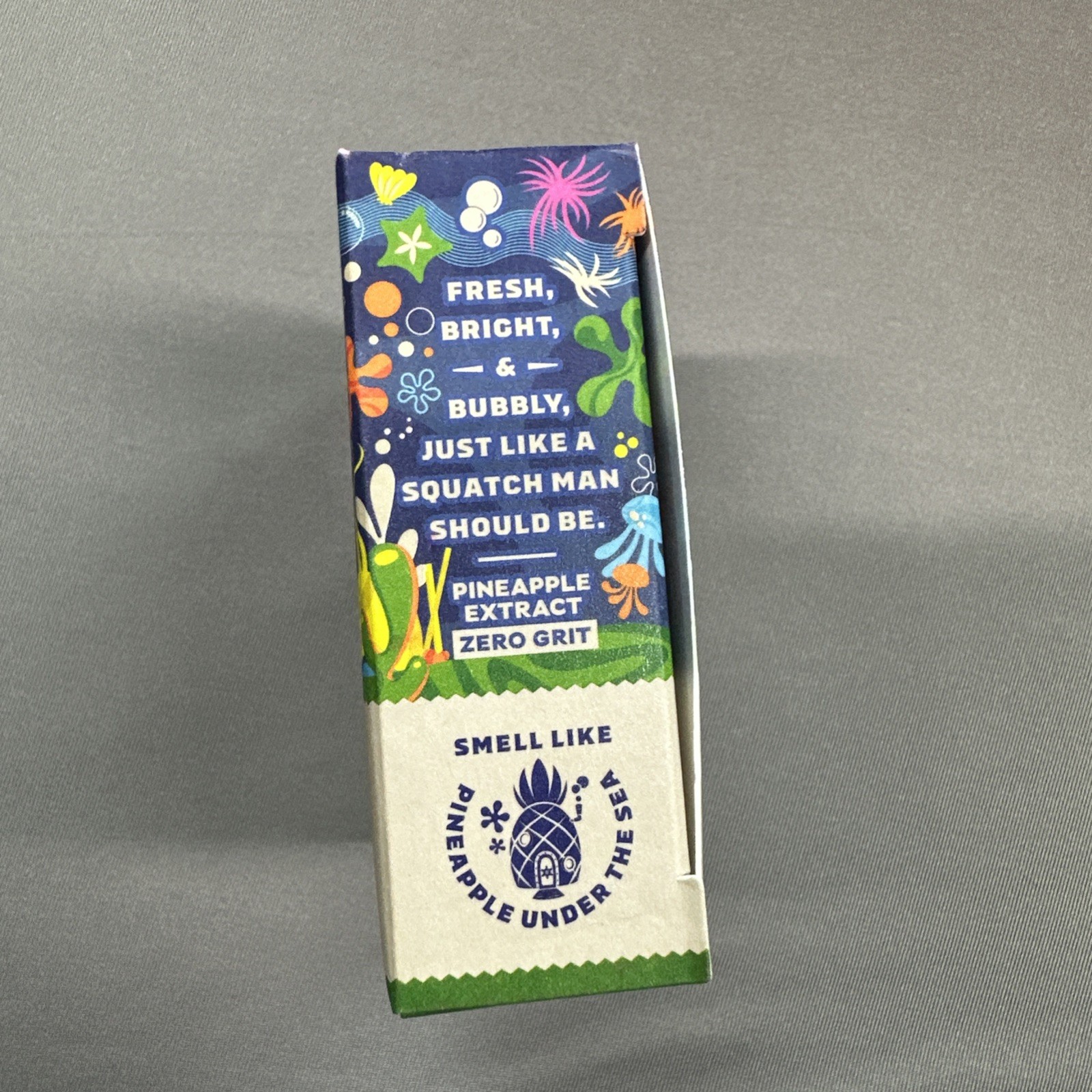 Dr. Squatch Nautical Nonsense SpongeBob Square Pants Pineapple Extract Soap 5oz