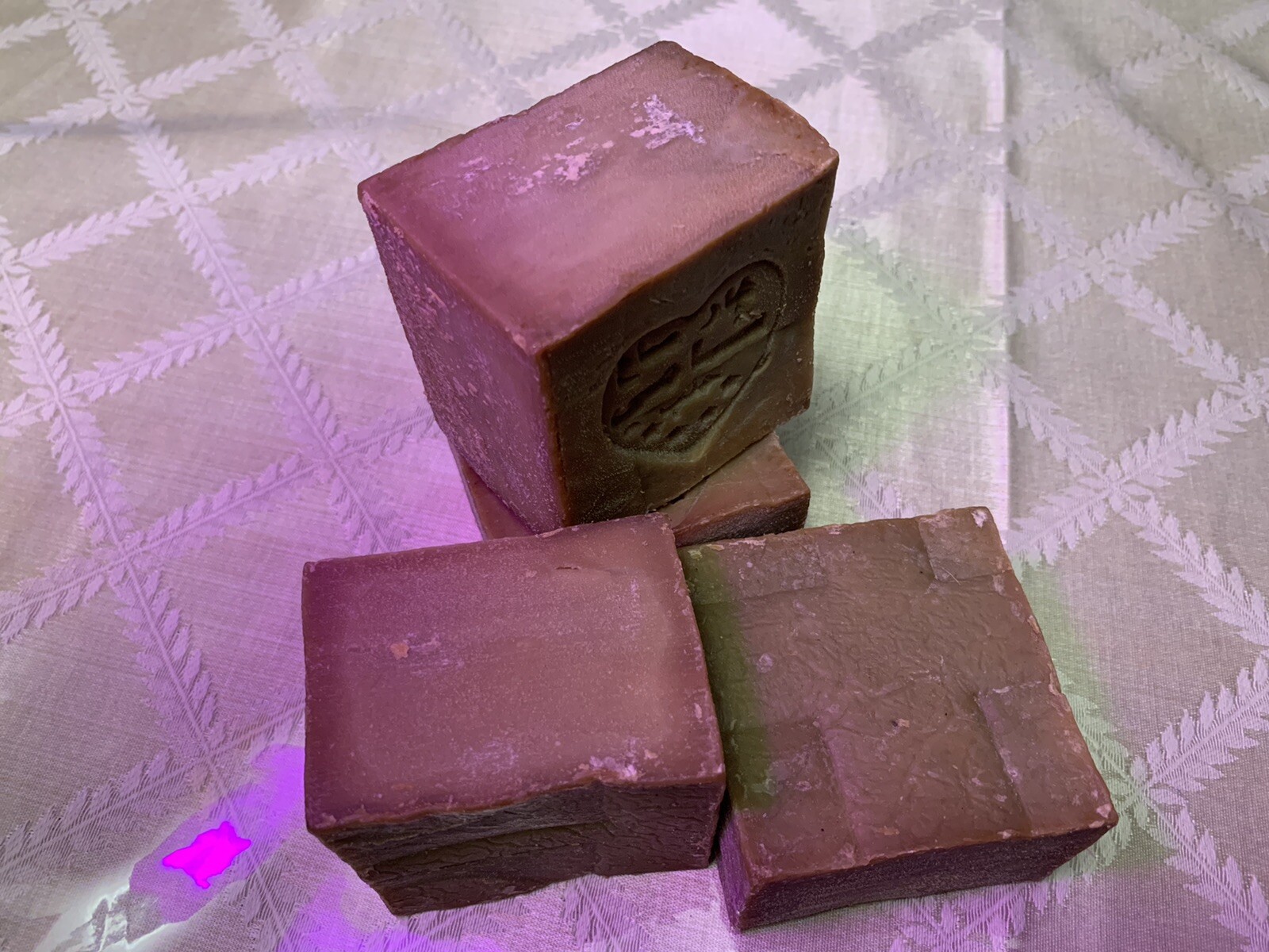 10 Bars Handmade Natural Vegan Ancient Laurel Oil Soap, Body & Hair Moisturizer