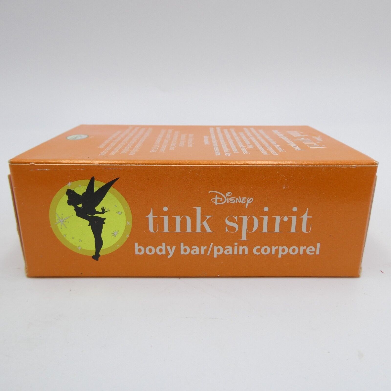 Disney Tink Spirit Body Bar Soap Nourishing 4.5 oz Tinkerbell Peter Pan Sealed