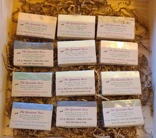 ORGANIC HANDMADE SOAP USDA Certified Oils Cold Process 100% Natural UCHOOSE 5