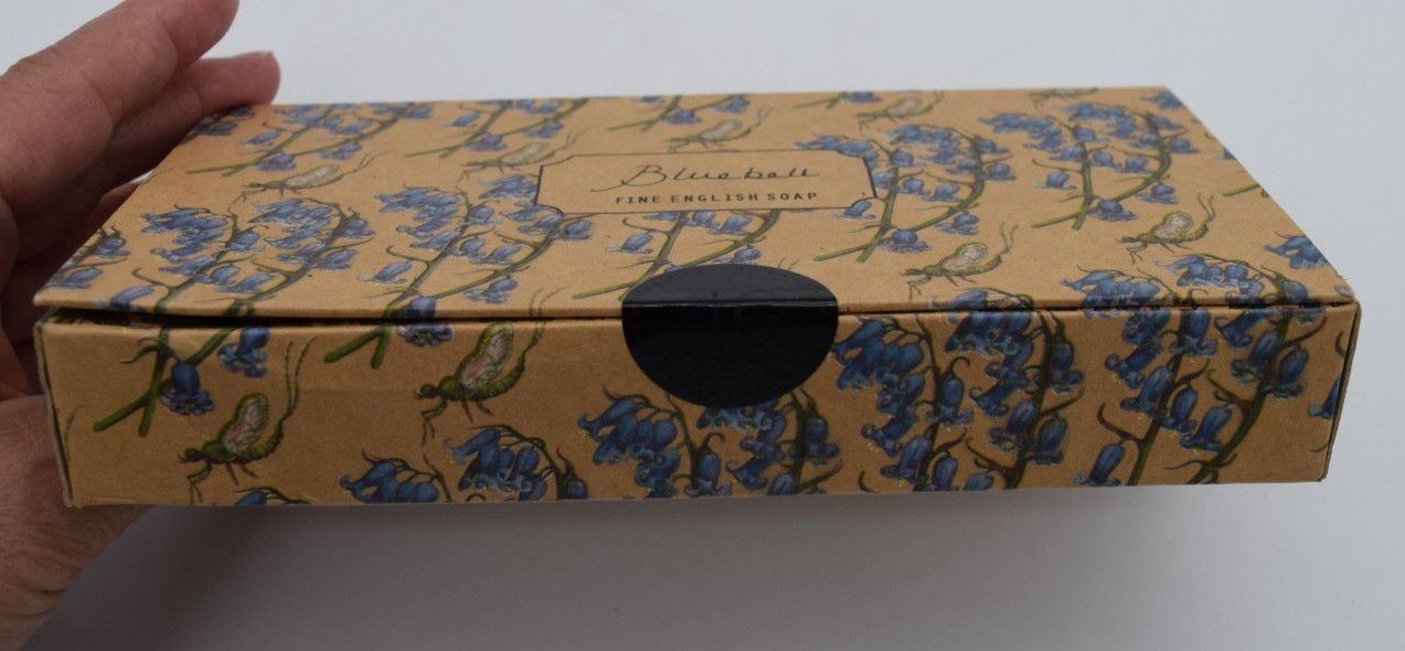 Bluebell Fine English Soap – 2 bars @ 3 oz each – England – New – Sealed Box