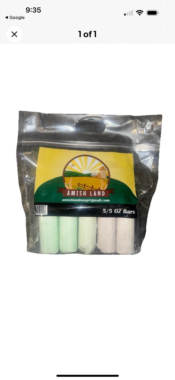 Amish Land Soap