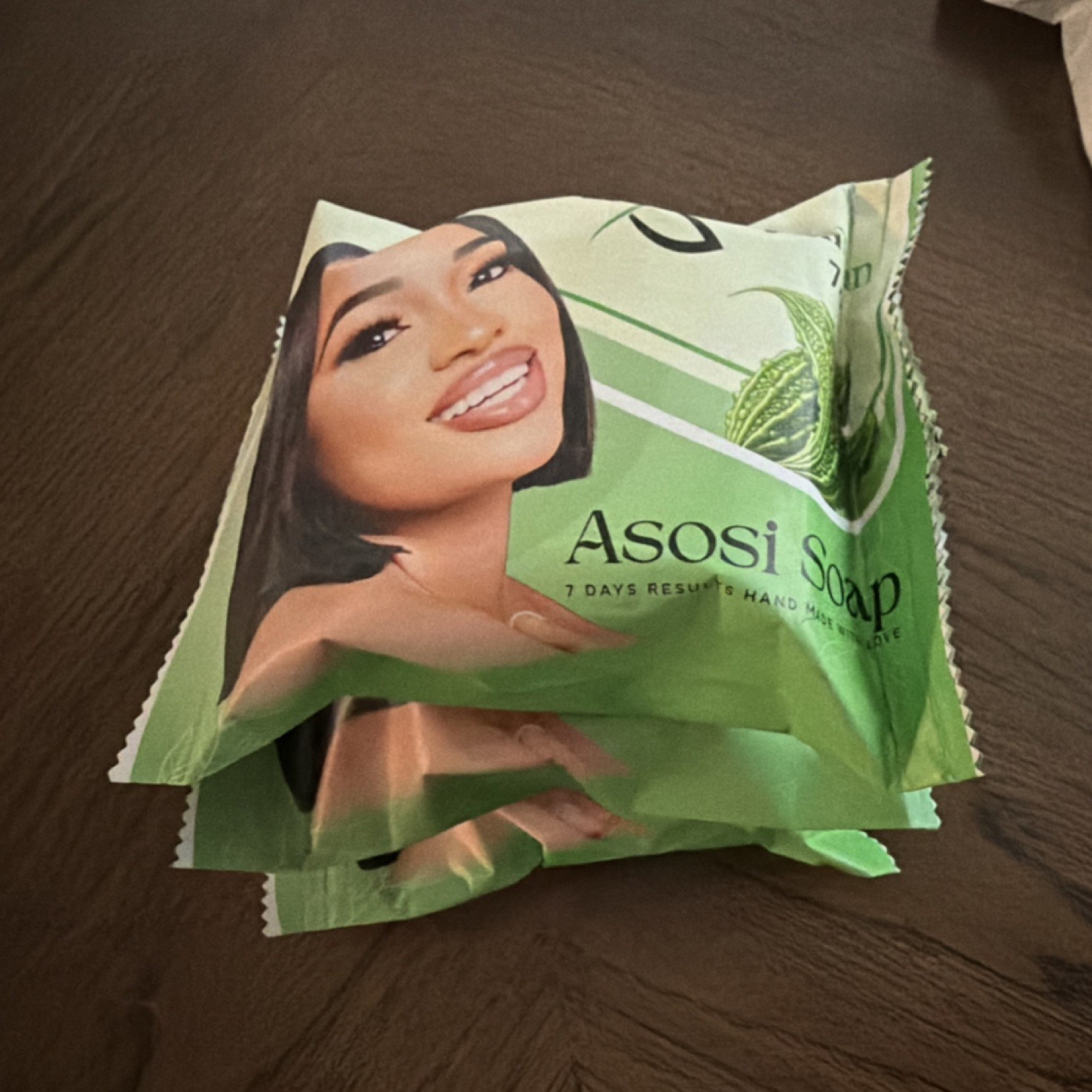 Byenblan Asosi Green Body Bar Soap 7oz for Body Unisex Women Men