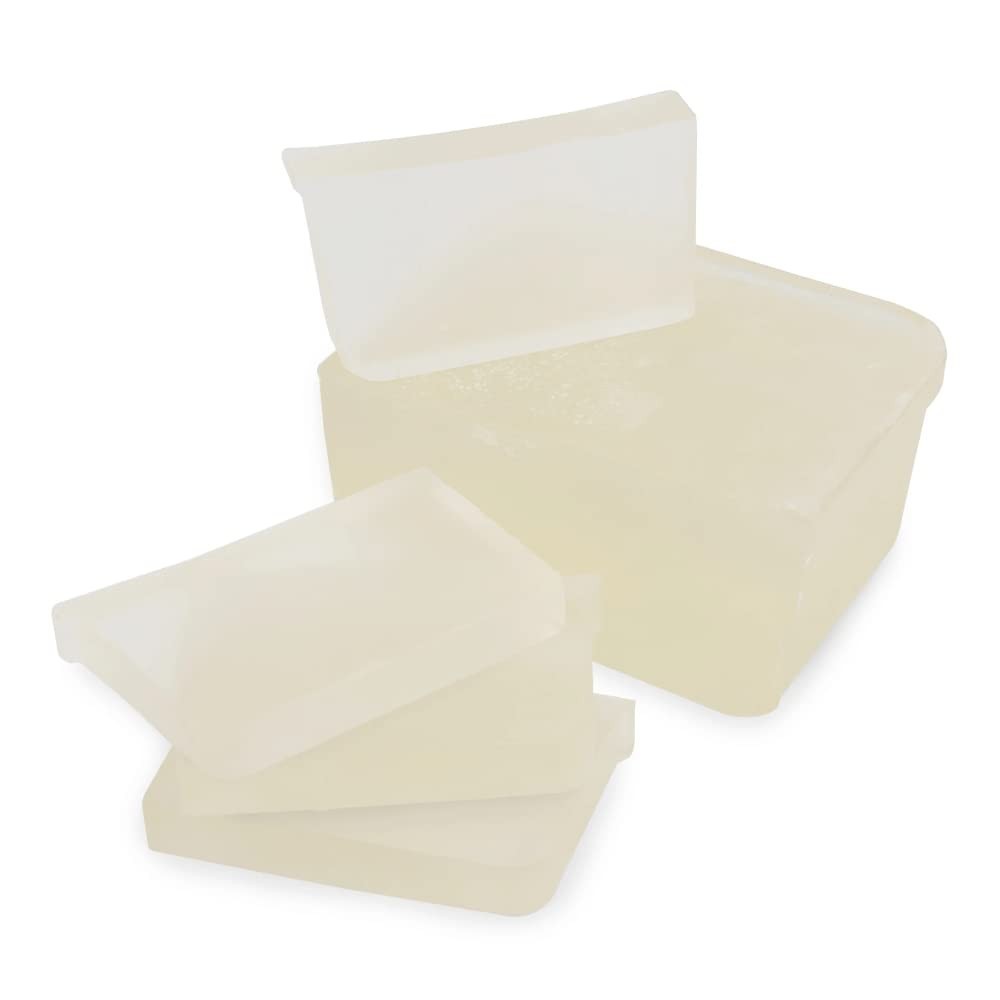 Moisturizing Jojoba Oil Soap Base – Melt and Pour Glycerin for Crafting, 10 lbs