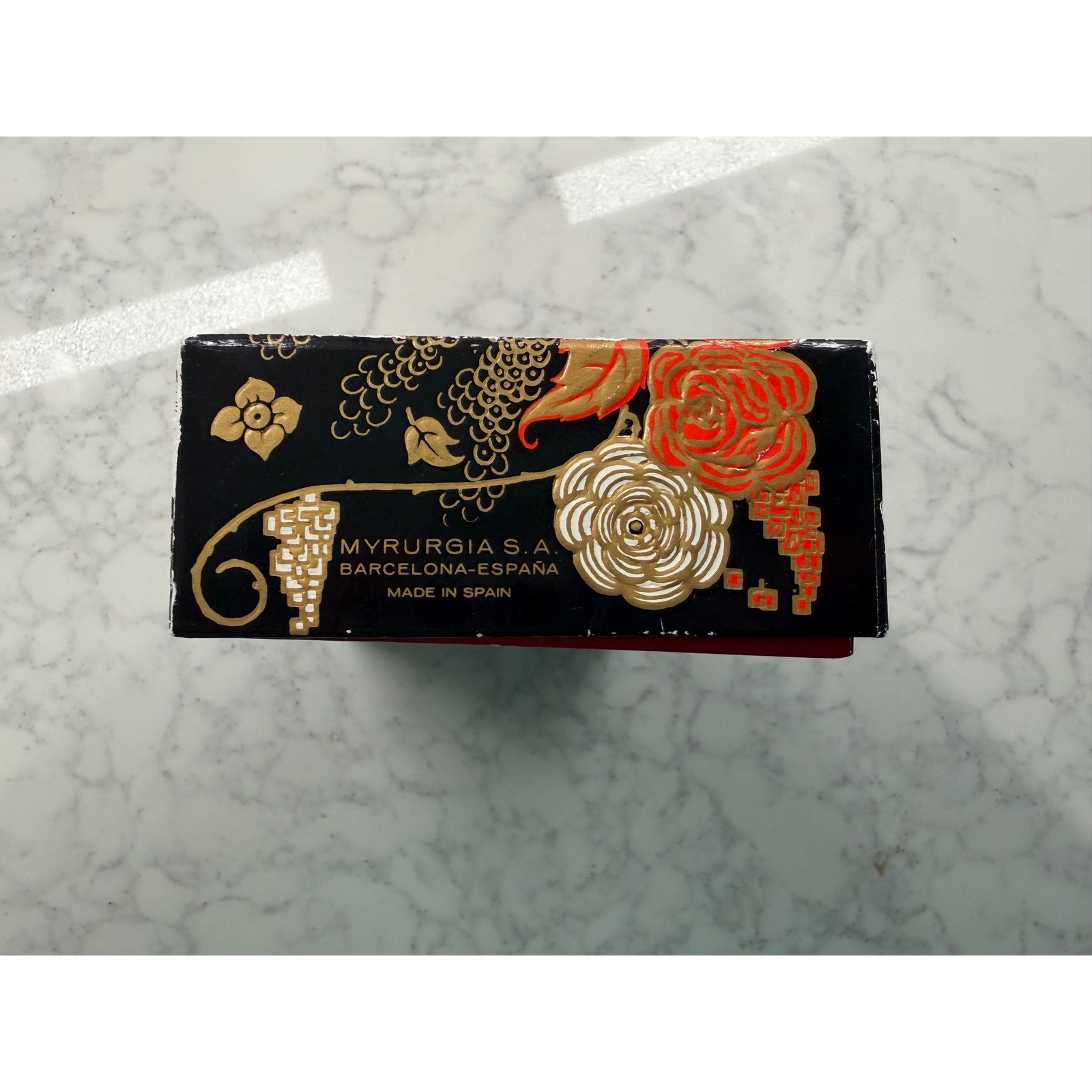 Vtg Maja Jabon Myrurgia Soap Gift Set 3 Bars Made in Spain Unopened 3.125oz Box