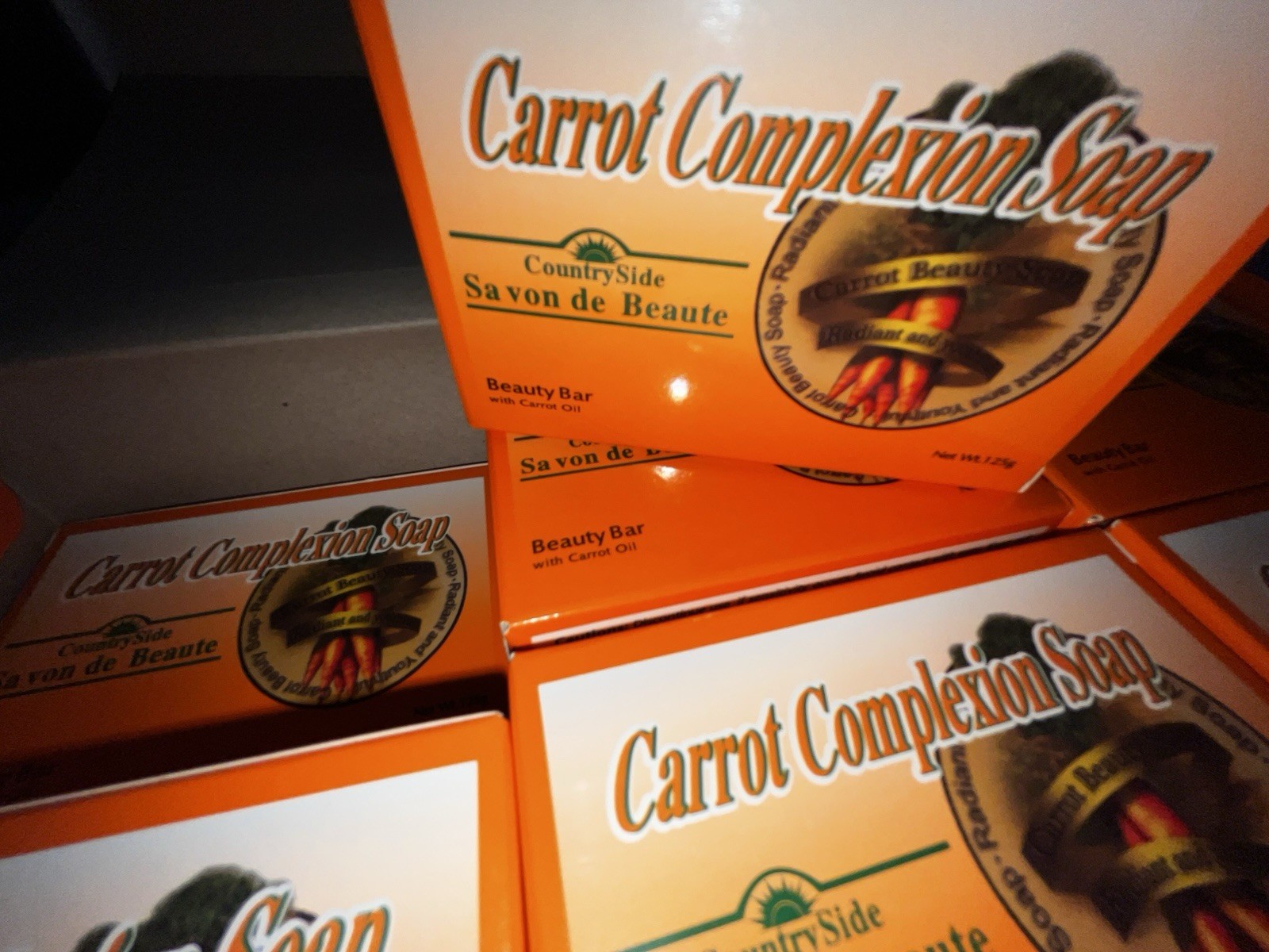 carrot complexion soap