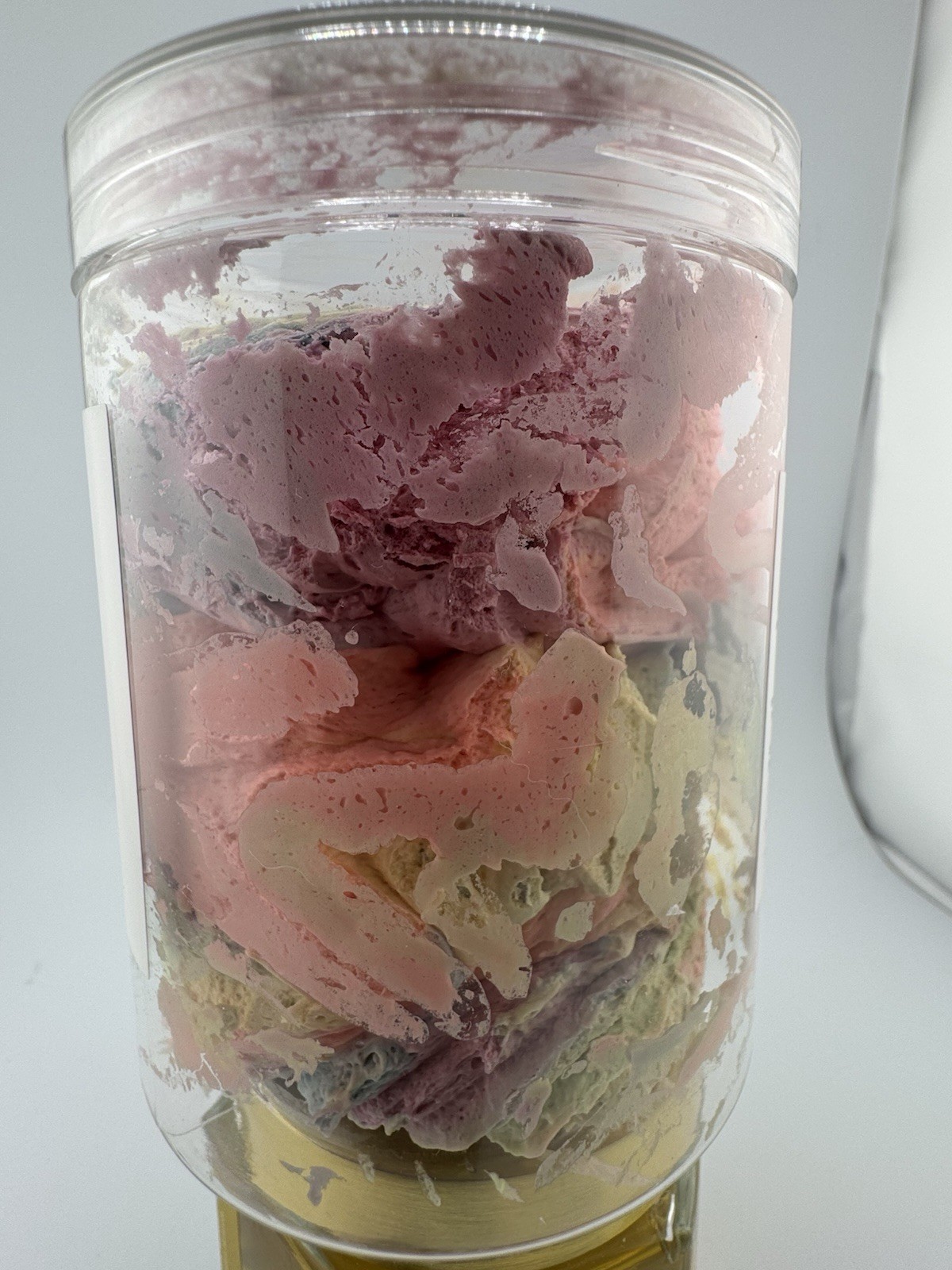 Rainbow Whipped Soap Body Scrub Exfoliating Dessert Soap Jar USA
