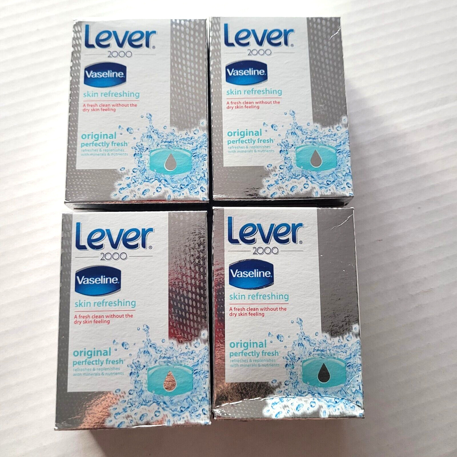 Lever 2000 Original Bar Soap 4 Pack Fresh Scent New Sealed Lot
